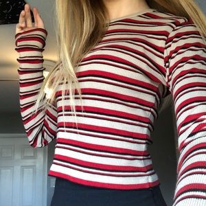 Striped brandy Melville long sleeve